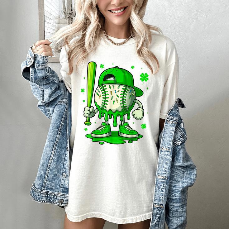 Baseball Drip Icecream Apparel Youth Boy St Patricks Day Women's Comfort Colors T-Shirt