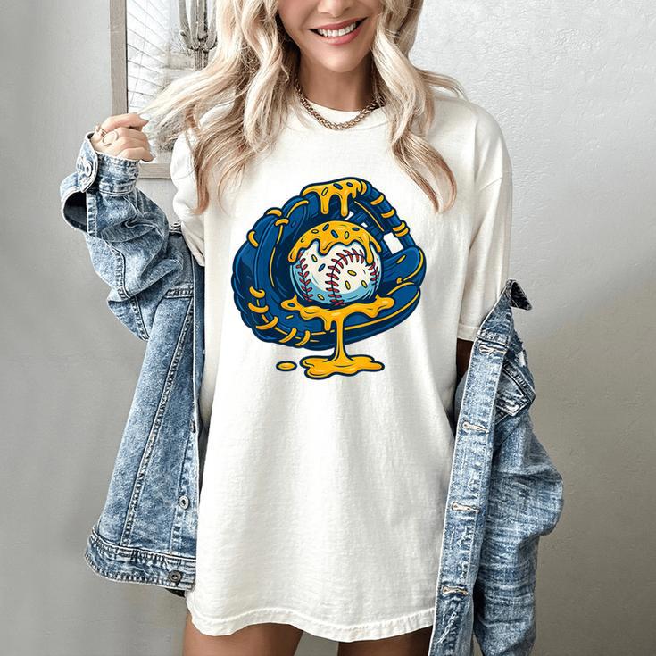 Baseball Drip Team For Boys Ice Cream Cool Women's Comfort Colors T-Shirt