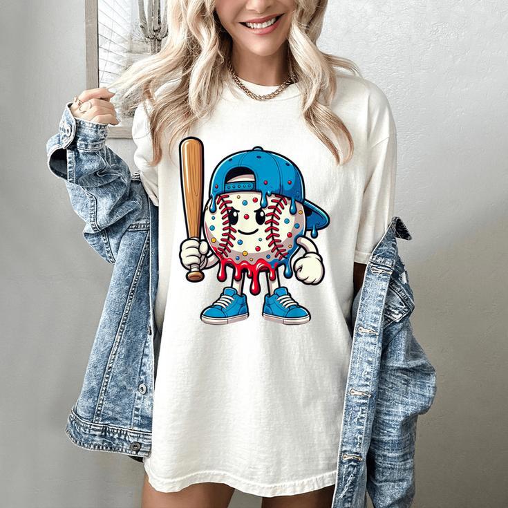 Baseball Drippy Style Apparel For Boys Youth Cool Baseball Women's Comfort Colors T-Shirt