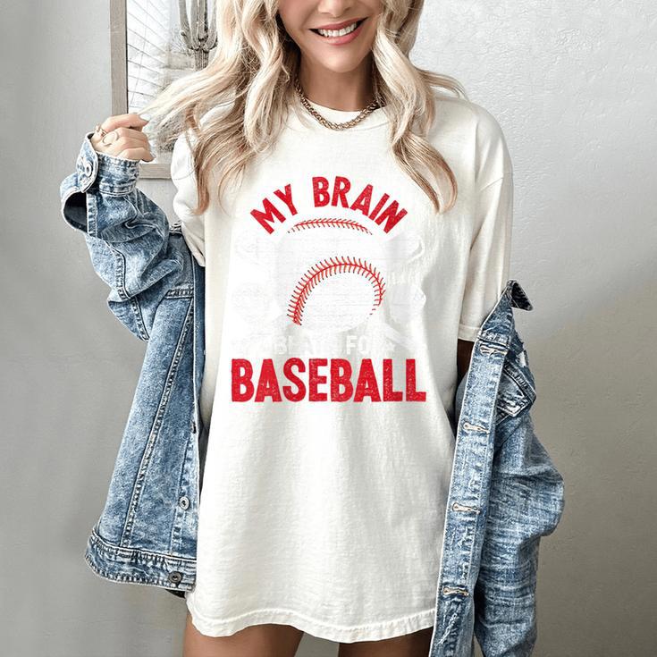 Baseball Mom Meme Quote Women's Comfort Colors T-Shirt
