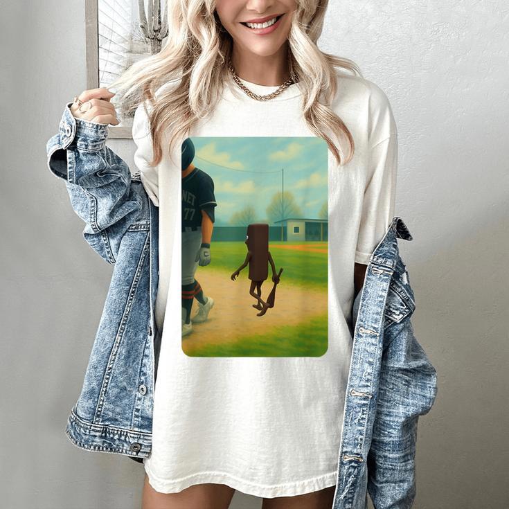 Tung Tung Tung Sahur Baseball Meme Women's Comfort Colors T-Shirt
