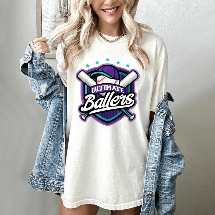 Ultimate Ballers Baseball Women's Comfort Colors T-Shirt