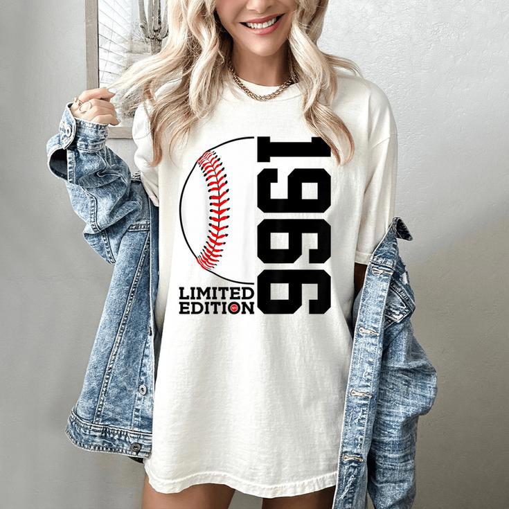 60th Birthday Baseball Limited Edition 1966 Women's Comfort Colors T-Shirt