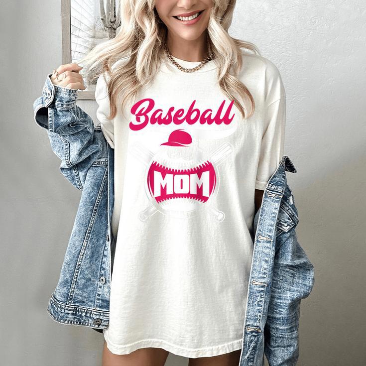 Baseball Mom Raglan Baseball Tee Women's Comfort Colors T-Shirt