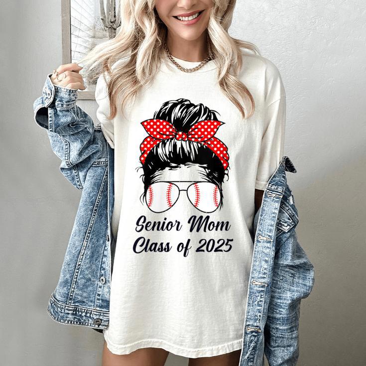 Class Of 2025 Baseball Mom Senior Graduation Graduate Women Women's Comfort Colors T-Shirt