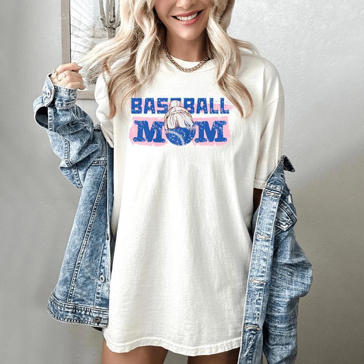 Cool Baseball Mom Mother's Day Mama Woman Cute Women's Comfort Colors T-Shirt
