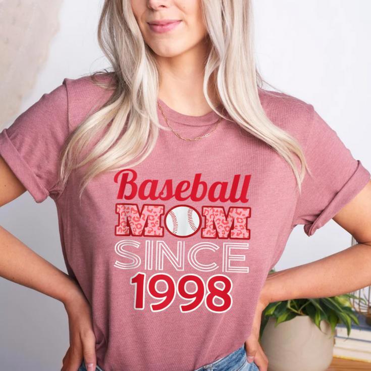 Baseball Mom Since 1998 Women's Heather T-Shirt