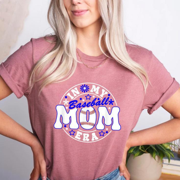 Baseball Mom Era Player Mother Game Day Women's Heather T-Shirt