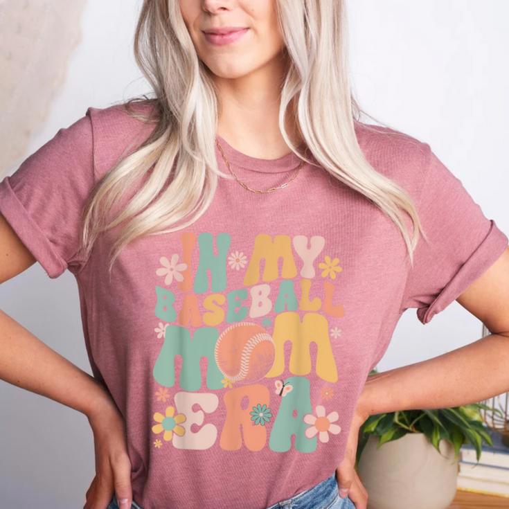 In My Baseball Mom Era Women's Heather T-Shirt