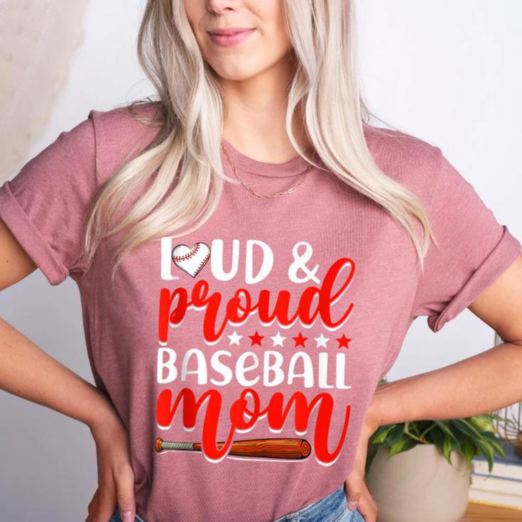 Baseball Mom Sport Mommy Baseball Mama Mother's Day Women's Heather T-Shirt