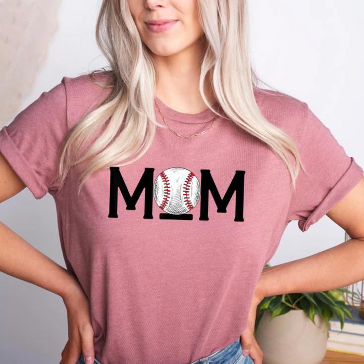 Loud & Proud Baseball Mom Softball Mother Women Mommy Women's Heather T-Shirt