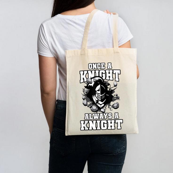 Always A Knight Back To School Spirit Canvas Tote Bag