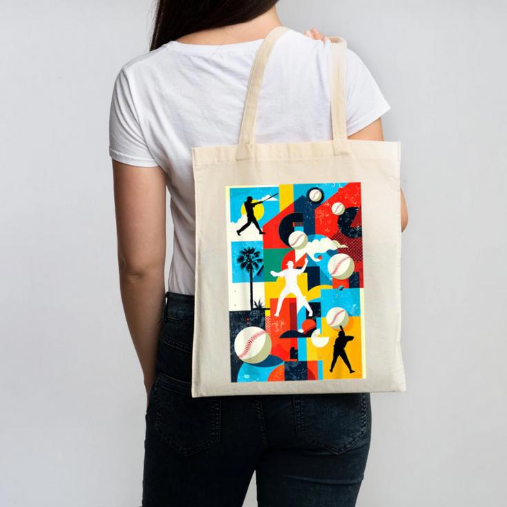 Baseball Strikeout Fastball Strikes Hitter Inning Curveball Canvas Tote Bag