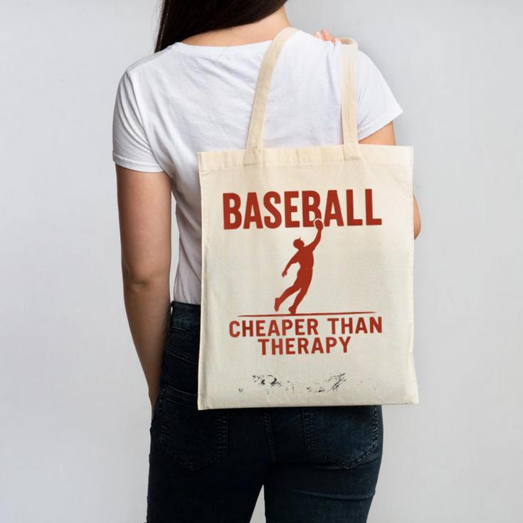 Baseball Tee For Men Women Canvas Tote Bag