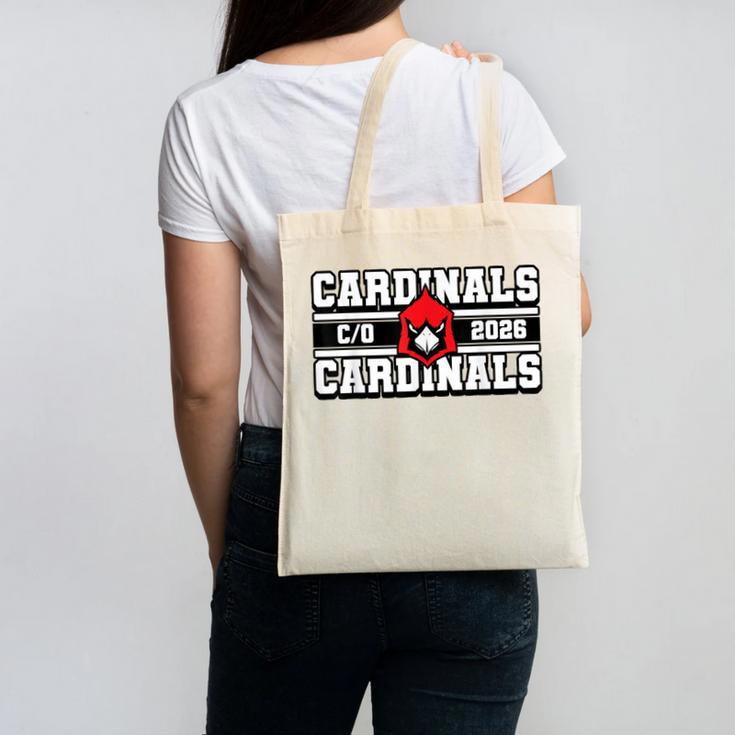 Cardinals Class Of 2026 Back To School Spirit RB Canvas Tote Bag