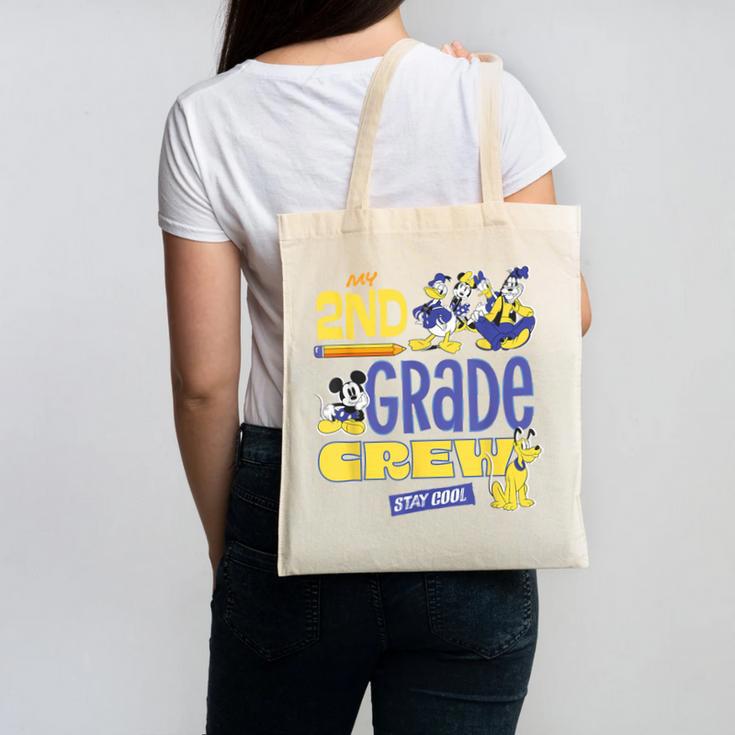 Disney My 2nd Grade Crew Stay Cool Back To School Friends Canvas Tote Bag