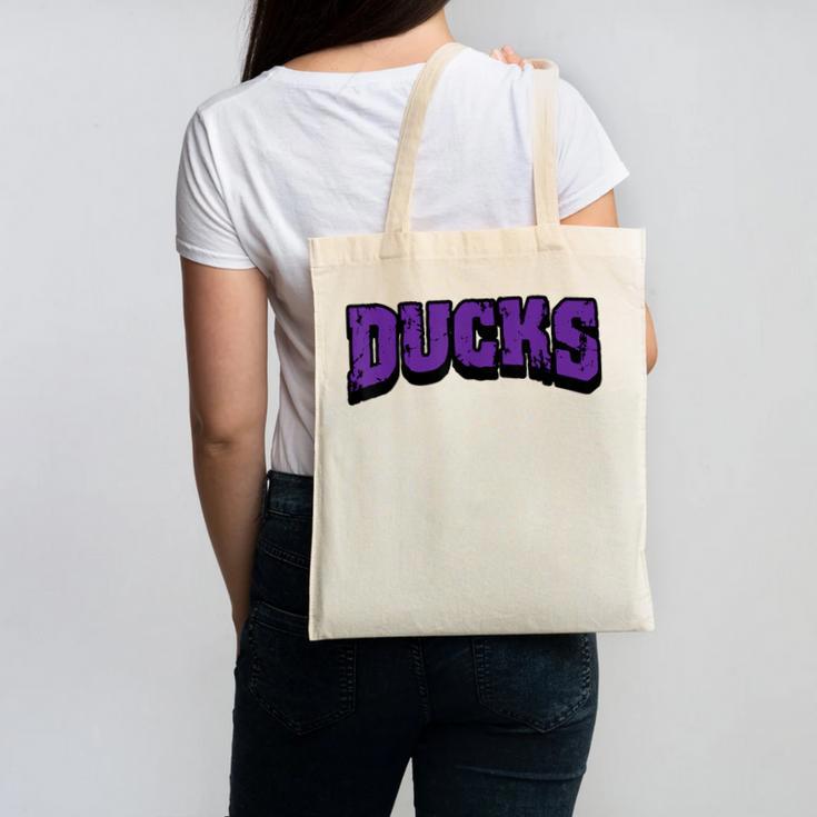 Ducks Back To School Spirit P Canvas Tote Bag