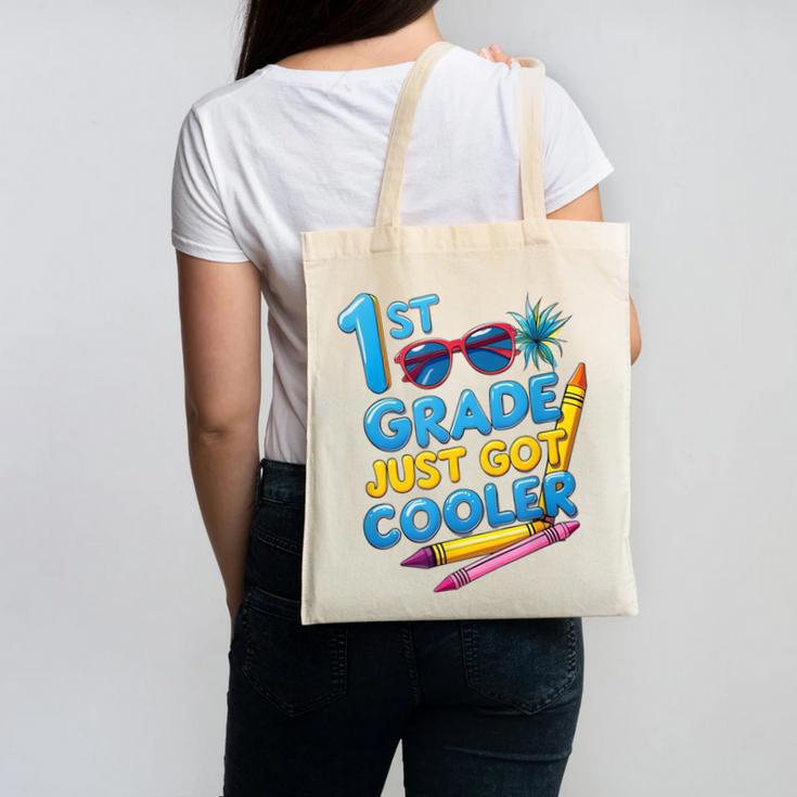 First Day Of First Grade Shirt Boys Girls Back To School Canvas Tote Bag