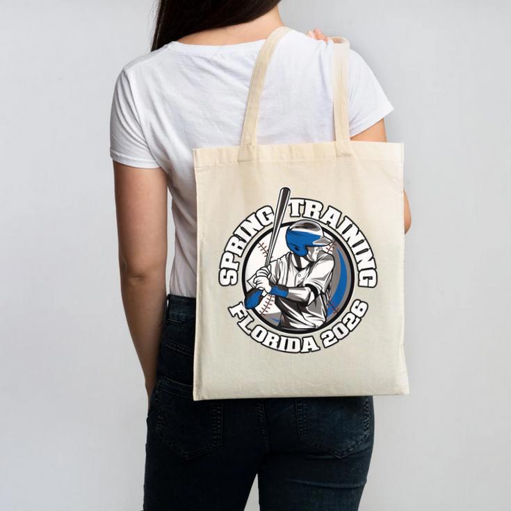 Florida Spring Trainings 2026 Baseball Grapefruit Cactus Canvas Tote Bag
