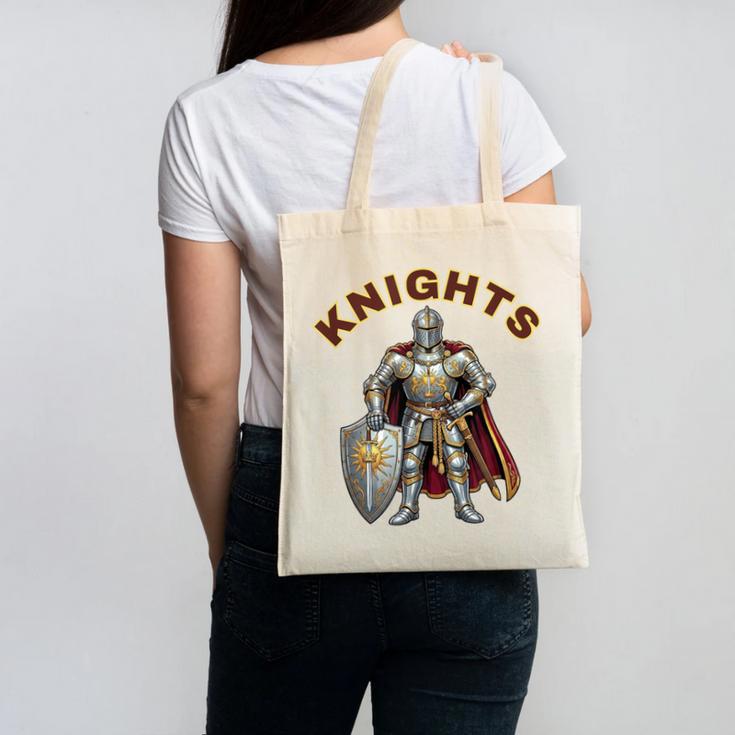 Knights Back To School Spirit Canvas Tote Bag