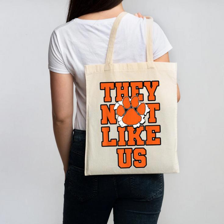 Not Like Tigers Back To School Spirit O Canvas Tote Bag