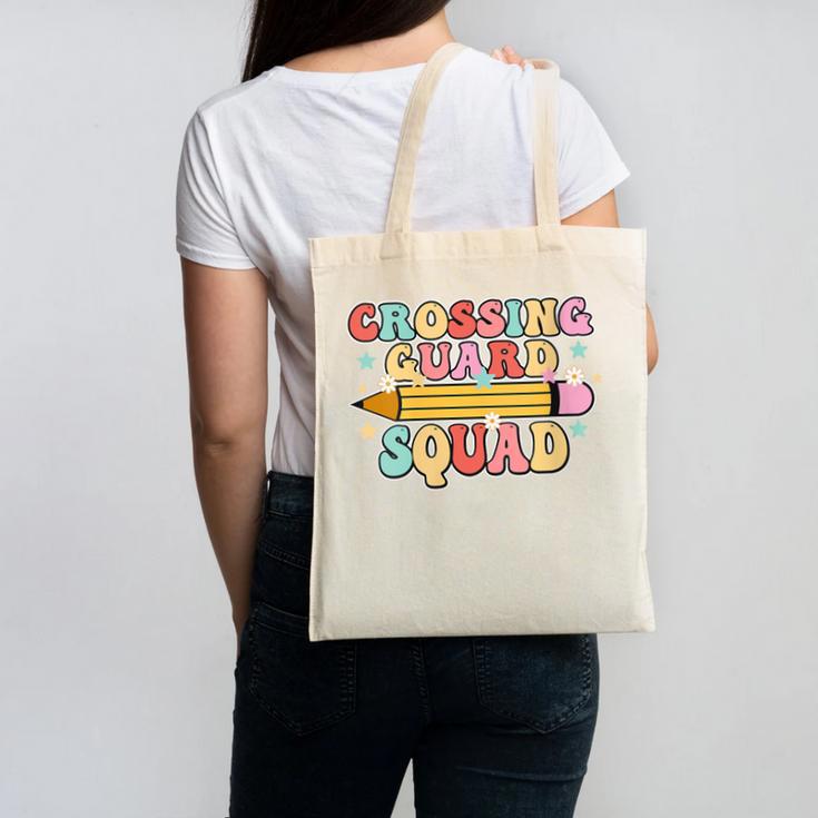 School Crossing Guard Retro Back To School Cool Appreciation Canvas Tote Bag