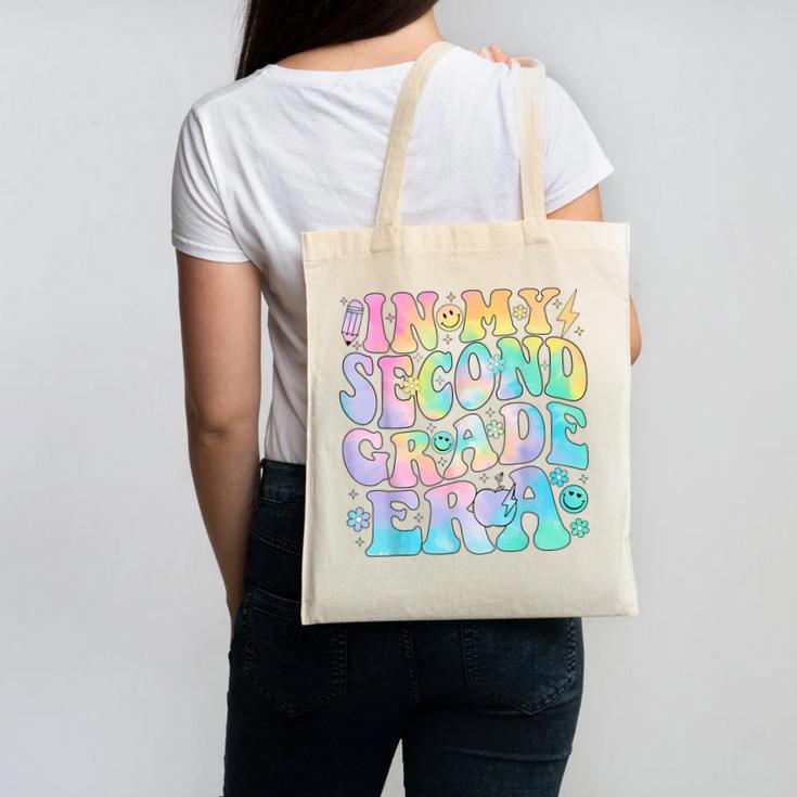 In My Second Grade Era Girl Tie Dye 2nd Grade Back To School Canvas Tote Bag