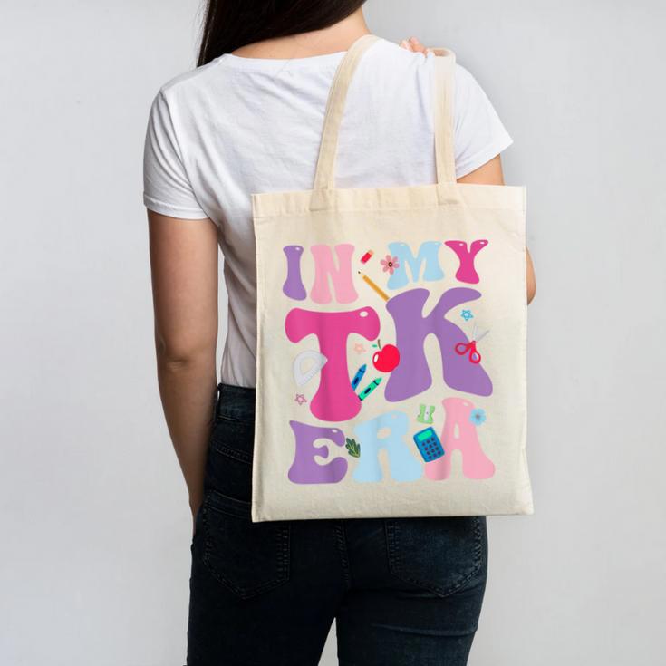 In My TK EraTransitional Kindergaten Back To School Canvas Tote Bag