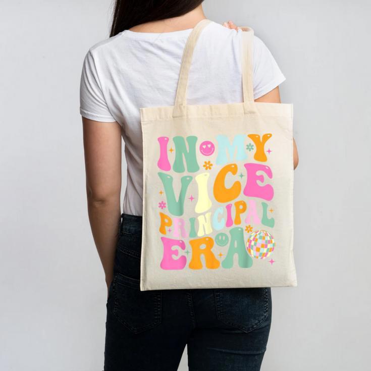 In My Vice Principal Era Back To School Vice Principal Canvas Tote Bag
