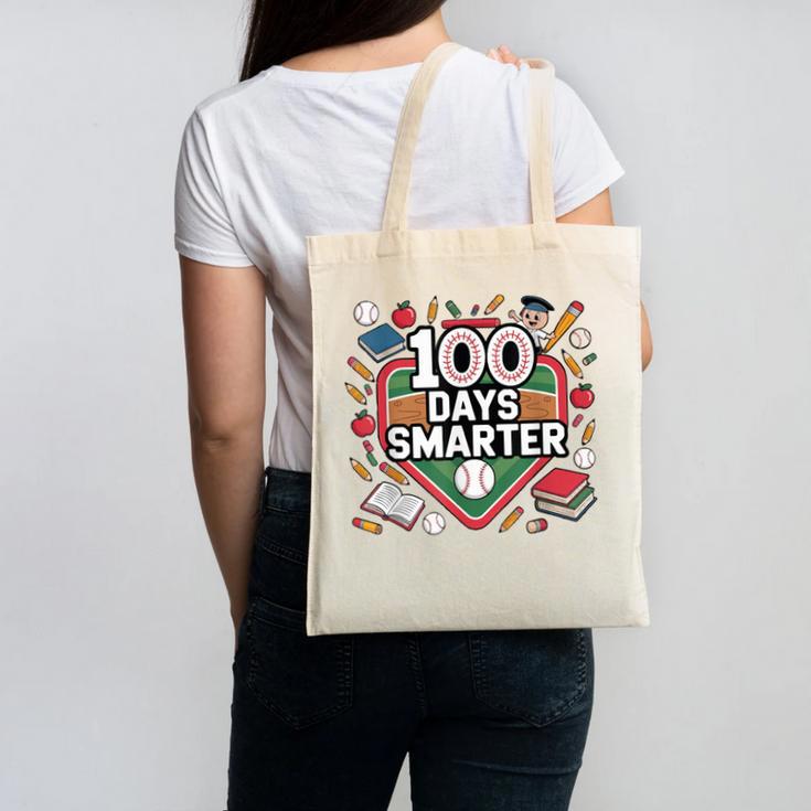 100 Day Baseball School Sports Kids Canvas Tote Bag 100 Day Baseball School Sports Kids Canvas Tote Bag