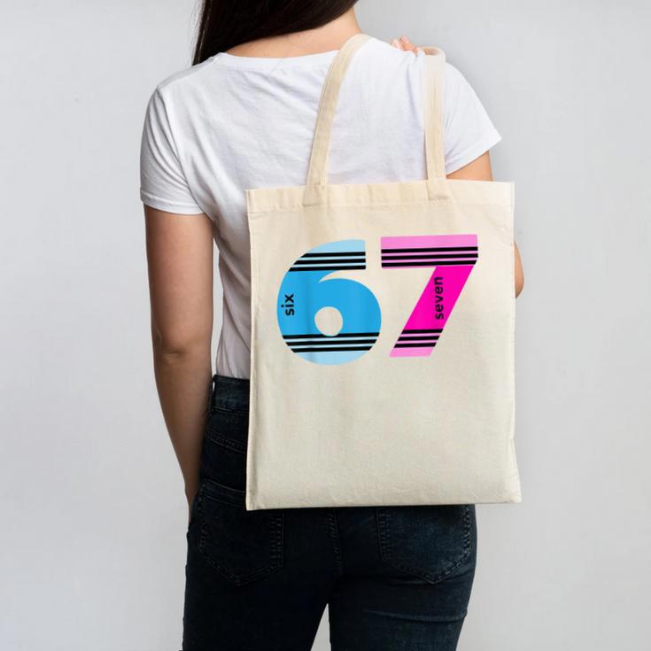 67 Crayon Cool Baseball Crayon 6 7 67 Canvas Tote Bag 67 Crayon Cool Baseball Crayon 6 7 67 Canvas Tote Bag