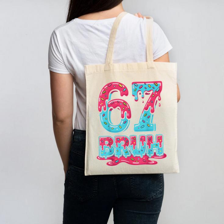 67 Ice Cream Drip Baseball For Men Women Kids Canvas Tote Bag 67 Ice Cream Drip Baseball For Men Women Kids Canvas Tote Bag