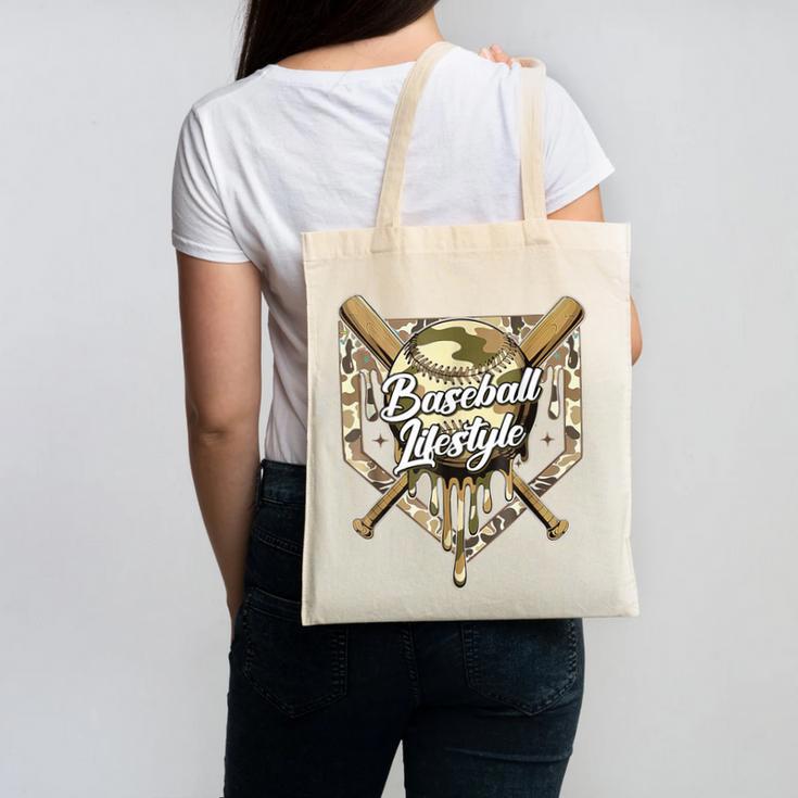 Baseball Life Lifestyle Home Plate Camo Ice Cream Drip Kids Canvas Tote Bag Baseball Life Lifestyle Home Plate Camo Ice Cream Drip Kids Canvas Tote Bag