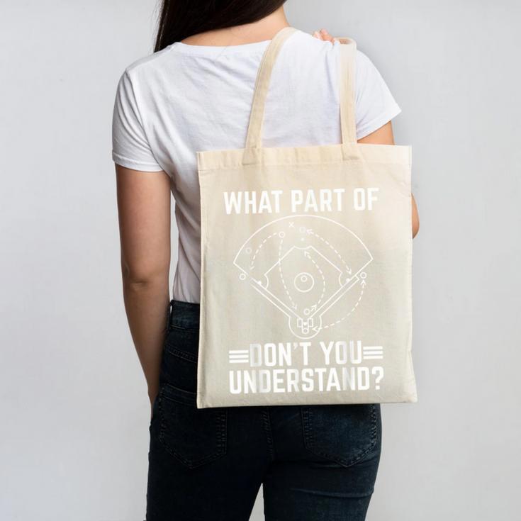 Baseball Math Double Play What Part Of Baseball Game Canvas Tote Bag Baseball Math Double Play What Part Of Baseball Game Canvas Tote Bag