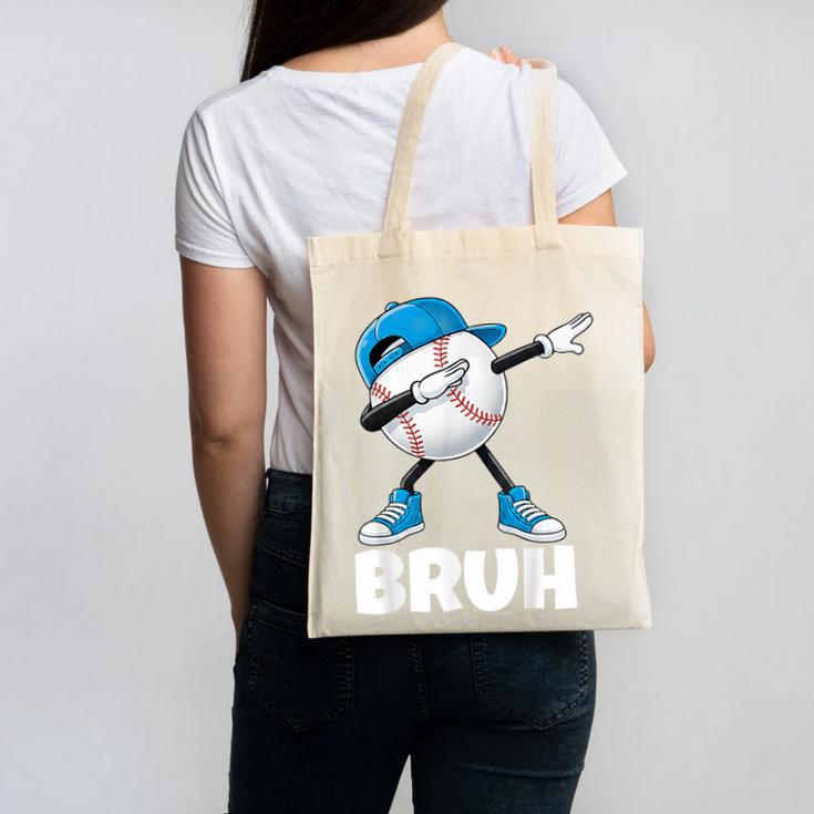 Boys Baseball Graphic Tee Teen Apparel Cute Meme Bruh Canvas Tote Bag Boys Baseball Graphic Tee Teen Apparel Cute Meme Bruh Canvas Tote Bag