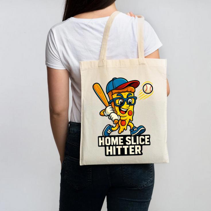 Boys Pizza Theme Baseball Home Hitter Canvas Tote Bag Boys Pizza Theme Baseball Home Hitter Canvas Tote Bag