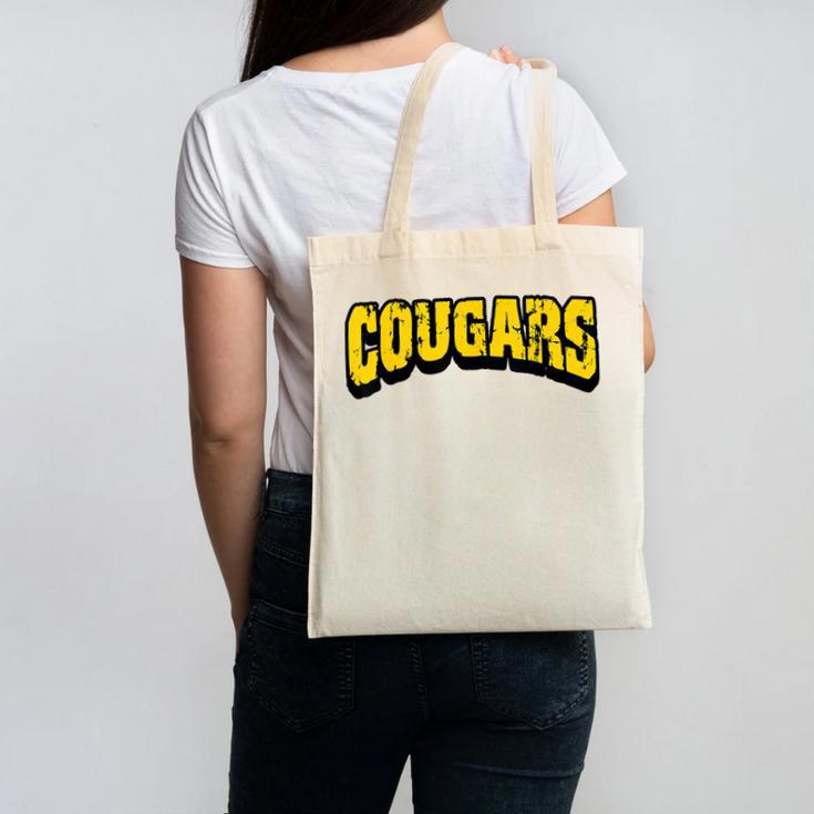 Cougars Back To School Spirit GY Canvas Tote Bag