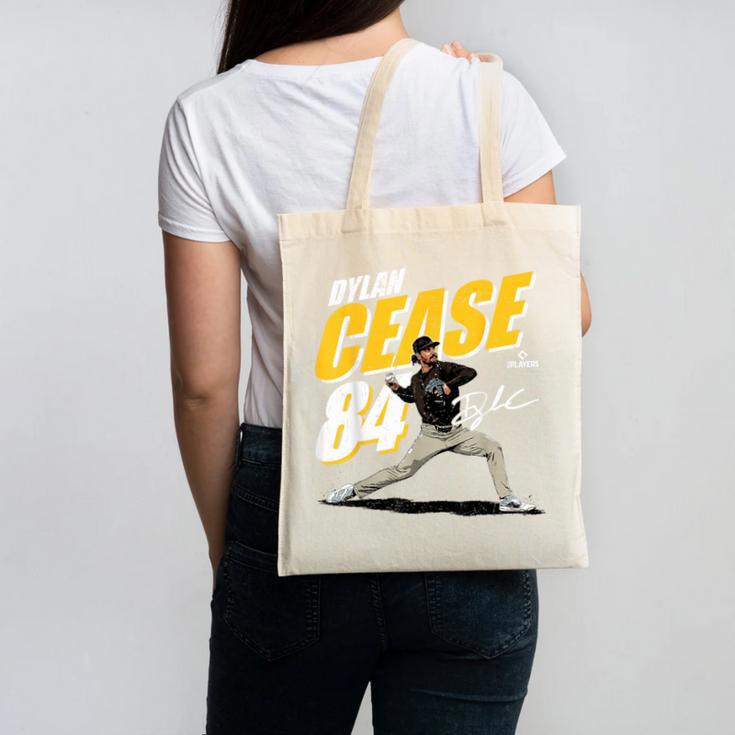 Dylan Cease San Diego MLB Baseball Players MLBDCE204M Canvas Tote Bag