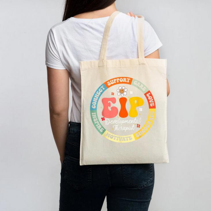 EIP Developmental Therapist Appreciation Week Back To School Canvas Tote Bag