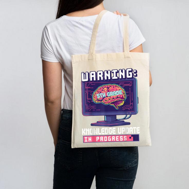 Fifth Grade Back To School Shirts Kids Girls Boys Computers Canvas Tote Bag