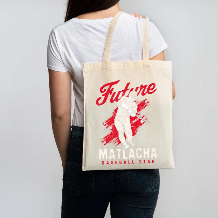 Future Matlacha Baseball Star Baseball Player Sports Theme Premium Tri-Blend Canvas Tote Bag