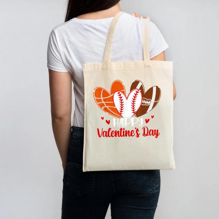 Happy Valentines Day Shirt Boys Basketball Baseball Football Canvas Tote Bag Happy Valentines Day Shirt Boys Basketball Baseball Football Canvas Tote Bag