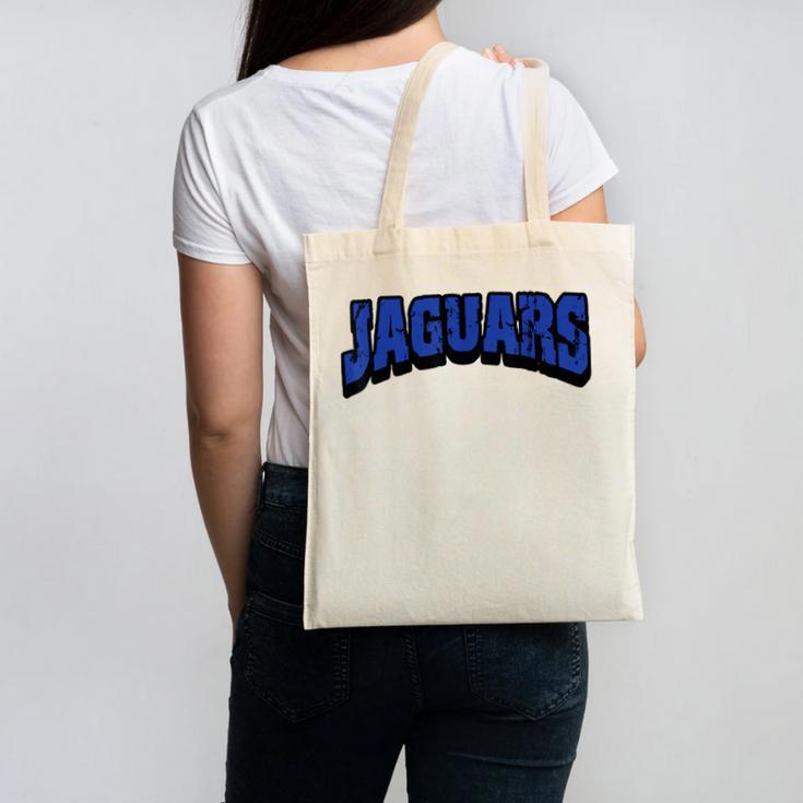 Jaguars Back To School Spirit B Canvas Tote Bag