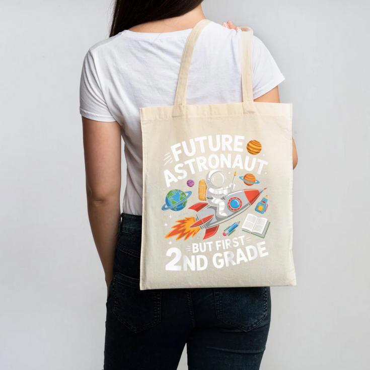 Kids Future Astronaut 2nd Grade Student Back To School Boys Kids Canvas Tote Bag Kids Future Astronaut 2nd Grade Student Back To School Boys Kids Canvas Tote Bag