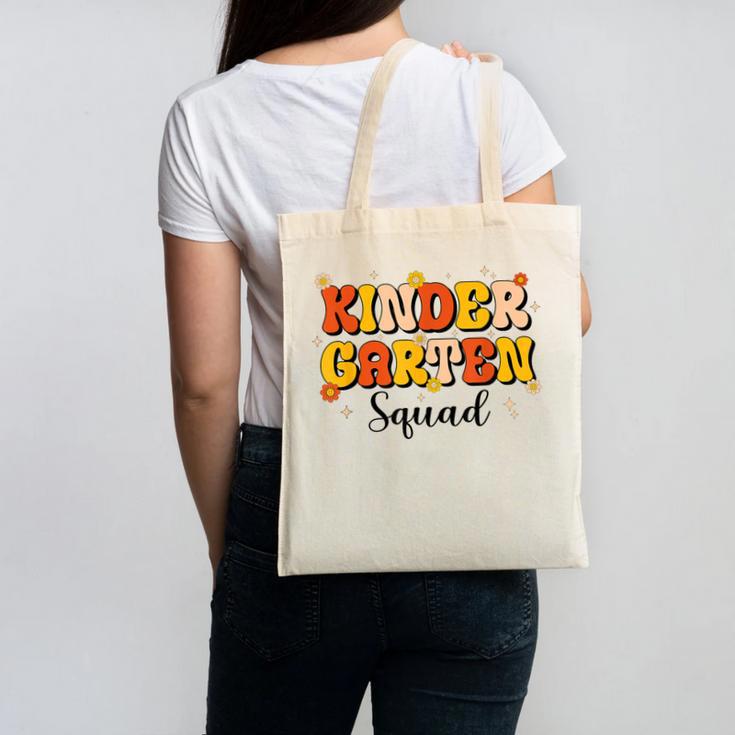 Kinder Garten Squad Team Back To School Kinder Garten Kids Canvas Tote Bag