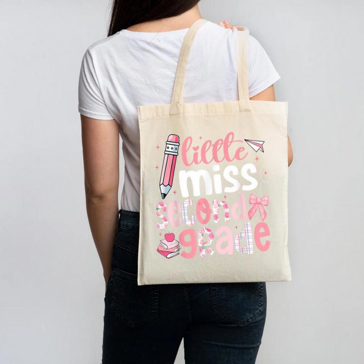 Little Miss Second Grade Back To School 2nd Grader Student Canvas Tote Bag Little Miss Second Grade Back To School 2nd Grader Student Canvas Tote Bag