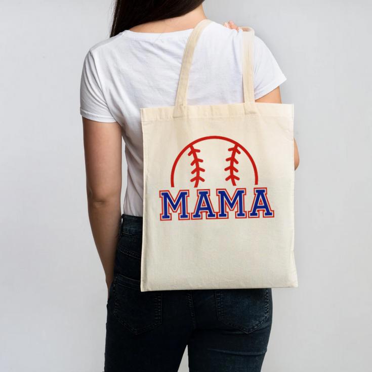 Mom Of Rookie 1st Birthday Baseball Boy Family Matching Canvas Tote Bag