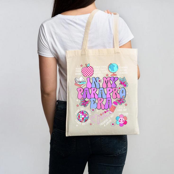In My Parapro Era Paraprofessional First Day Back To School Canvas Tote Bag In My Parapro Era Paraprofessional First Day Back To School Canvas Tote Bag