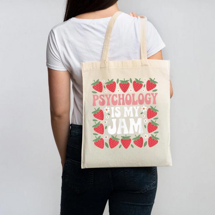 Psychology Is My Jam School Psychologist Back To School Canvas Tote Bag Psychology Is My Jam School Psychologist Back To School Canvas Tote Bag