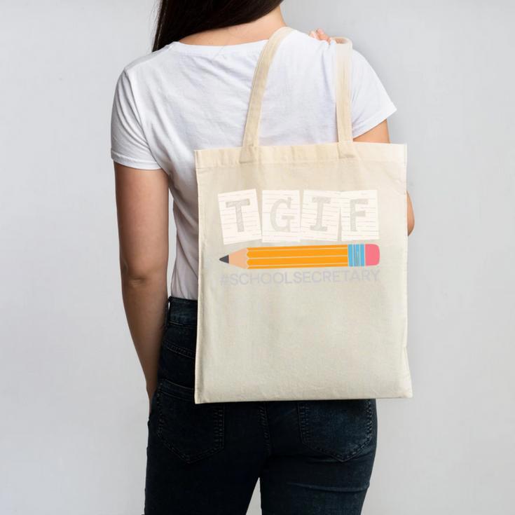 School Secretary Back To School Assistant Job Profession Premium Tri-Blend Canvas Tote Bag